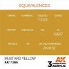 AK Interactive AK11366 Mustard Yellow 17ml